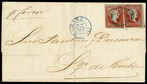 Sc005-and-007-on-cover-to-Santiago-PFcert